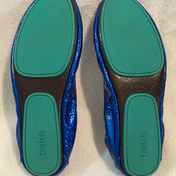 Tieks Sapphire Blue Ballet Flats - Picture 4 of 4